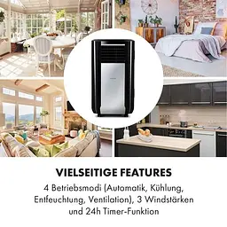 Кондиціонер мобільний Klarstein Max Breeze Smart (10035742) - мініатюра 6