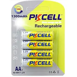 Акумулятор PkCell AA R6 NiMH 1300mAh * 4 (PC/AA1300-4BR)