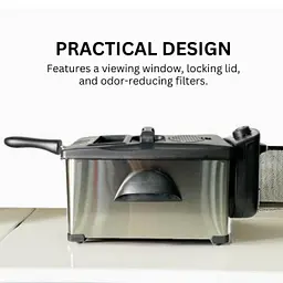 Фритюрниця Eisenbach Professional HW-1831 2000 Вт 3 л  - мініатюра 4