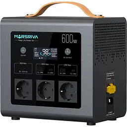 Зарядна станція Marsriva MP6 Plus 600W 512Wh (MP6Plus_MARSRIVA) - мініатюра 3