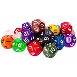 Настільна гра Games 7 Days Кубик гральний D12 , 1 шт. (g7dD12)