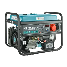 Генератор бензиновий Konner&Sohnen KS 7000E-3, 400В, 5.5кВт, електростартер, 80.8кг