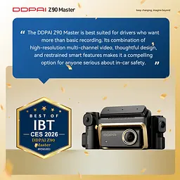 Відеореєстратор DDPAI Dashcam Z90 + камера заднього виду - мініатюра 2