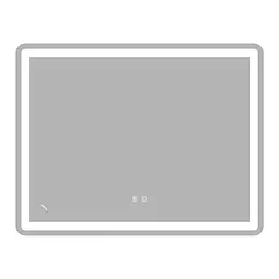 Дзеркало Zerix Mirra MR05-90x70-Reverse з LED Touch, Anti-fog, димером, регулятором яскравості ZX6059