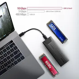 Зовнішня кишеня AXAGON EEM2-GTS2 (EEM2-GTS2) - мініатюра 9