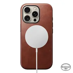 Шкіряний чохол Nomad Modern Horween Leather Case Olde Dublin для iPhone 16 Pro (NM01686385) - мініатюра 2