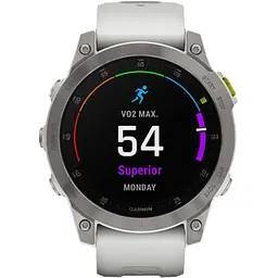 Смарт-годинник Garmin Epix (Gen 2) Sapphire-White Titanium (010-02582-20/21) - мініатюра 6