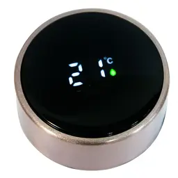 Розумний термос металевий питний 500 мл з індикатором температури термос маленький для кави та чаю - мініатюра 4
