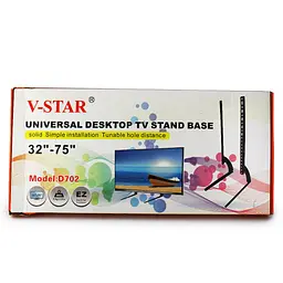 Кріплення для телевізора настільне V-star D702 32-75 - мініатюра 6