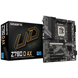 Gigabyte Материнська плата Z790 D AX s1700 Z790 4xDDR5 M.2 HDMI DP ATX - мініатюра 4