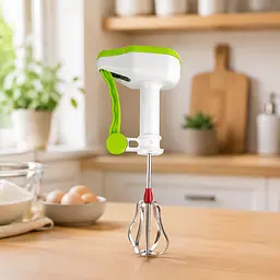 Ручний міксер Easy Flow Blender / Напівавтоматичний механічний віночок для збивання бездротовий портативний - мініатюра 2