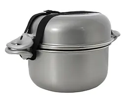 Набір посуду Gimex Cookware Set induction 9 предметів Silver (6977226) - мініатюра 9