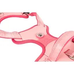 Шлея для собак Max & Molly Smart ID Sport Harness Matrix 2.0 Rose M 1.5х30-42х48-65 см - мініатюра 4