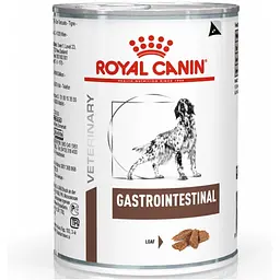 Консервований дієтичний корм для дорослих собак Royal Canin Gastrointestinal при порушенні травлення, 400 г (40380041)