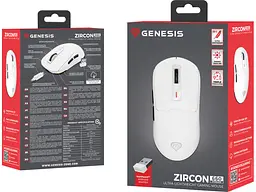 Миша Genesis Zircon 660 Wireless White (NMG-2192) - мініатюра 2