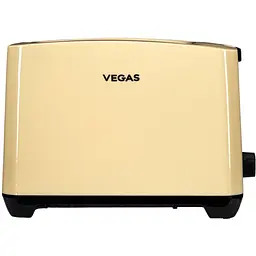 Тостер Vegas VET-2001B бежевий (VET-2001B) - мініатюра 2