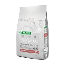 Сухий корм для собак Nature's Protection Superior Care White Dogs Grain Free Starter 10 кг (NPSC45670)