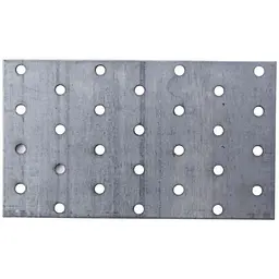 Пластина меблева стяжка перфорована Apro 80 x 140 x 2 мм (в упаковці 20 шт.)