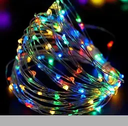 Xmas гірлянда 200 LED медний проволока Капля роси 20M Мультицветная 220V (47658-7248_151)