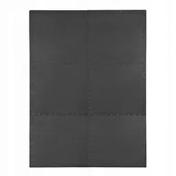 Мат-пазл (ласточкин хвіст) 4FIZJO Mat Puzzle EVA 180 x 120 x 1 cм 4FJ0387 Black (P-5907739310378) - мініатюра 4