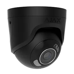 IP-відеокамера 8Mp Ajax TurretCam HL (8 Mp/4 mm) Black f=4mm, ІЧ+LED-підсвічування, з мікрофоном (26-00672) - мініатюра 2