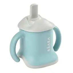 Поїльник Beaba 3 в 1 Evoluclip Training Cup 150 мл блакитний (913473) - мініатюра 2