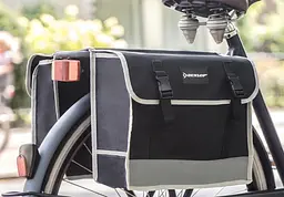 Велосипедна сумка на багажник, велосумка 26L Dunlop чорна - мініатюра 3