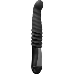 Вібратор Blush Novelties Lazarus Thrusting Dildo Black (SO8836) [108465] - мініатюра 2