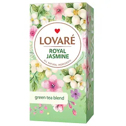 Чай зеленый Lovare Royal Jasmine 36 г (24 шт. х 1.5 г)