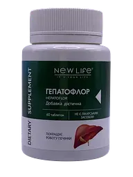 Таблетки New Life Гепатофлор 60 таблеток