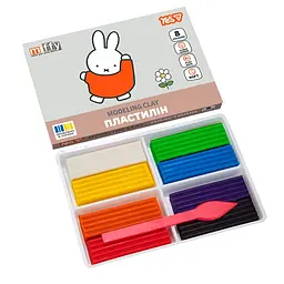 Пластилін "Yes" Miffy 8 кольор. 160гр №540717 - мініатюра 2