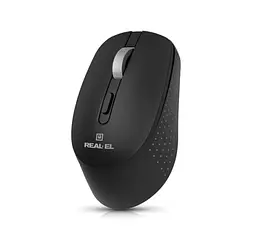 Миша бездротова RM-380W, Black, 2.4GHz/USB, оптична REAL-EL teh0028155 - мініатюра 3
