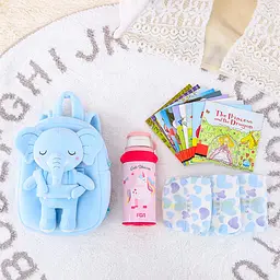 Дитячий рюкзак Lazada with Light Blue Elephant - мініатюра 5