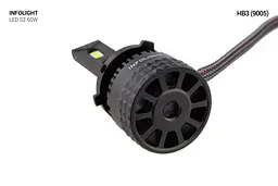 Комплект світлодіодних ламп Infolight S2 9005 60W - мініатюра 5