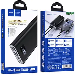 Додаткова батарея Hoco J46A (20000mAh) Black - мініатюра 4