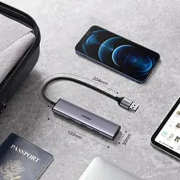 Концентратор Ugreen USB 3.0 to 4xUSB 3.0 CM473 (20805) - мініатюра 5