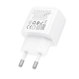 Сітчастий зарядний пристрій HOCO CS51A Surplus dual-port charger 2USB/2,4A білий - мініатюра 5