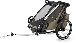 Дитяча коляска Thule Chariot Cross 2 Single (Faded Khaki) (TH 10201036) - мініатюра 5