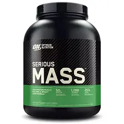 Гейнер Serious Mass, 2.72 кг Ваніль Optimum Nutrition fit0019739