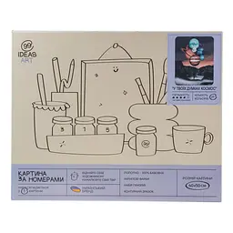Набір для розпису по номерах "У твоїх думках космос" 40*50 см, IDEA2-GX45500, ТМ "99IDEAS" - мініатюра 4