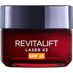 Денний регенеруючий крем для обличчя L'Oreal Paris Revitalift Laser х3 SPF 25, 50 мл (A9247102)