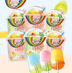 Льодяники Skittles Lollipop Fruit Pink Pack 54г - мініатюра 5
