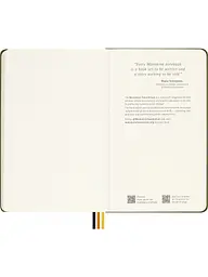 Записник Moleskine x K-Way середній, Нелінований Зелений Нейлон (SKQP062KWGREENWMR) - мініатюра 5