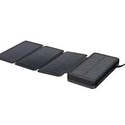 Універсальна зарядна батарея PowerBank iBattery YD-820S 26800mAh із сонячними панелями та ліхтариком (Чорний) - мініатюра 3