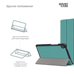 Чохол-книжка на планшет HUAWEI MatePad T8 8", Smart Case, green, підставка для планшета 8 , шкіряний, мікрофібра, на магніті, ArmorStandart (ARM58601) - мініатюра 4