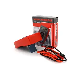 Цифровий мультиметр Voltronic DT-33D, V, A, R , Q50 (DT-33D) - мініатюра 2