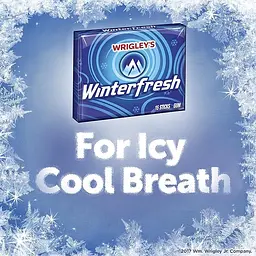 Жувальна гумка Wrigley's Winterfresh Gum 15-Stick Slim Packs - мініатюра 3