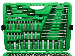 Набір інструменту комбінований 1/4", 3/8", 1/2" 163 од. TOPTUL GCAI163R - мініатюра 5