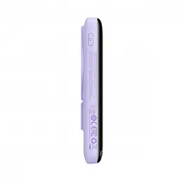 Портативна батарея Baseus Magnetic Bracket Wireless Fast Charge Power Bank 10000 mAh 20W PPCX000005 Purple - мініатюра 3