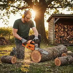 Бензопила CN45D 1,9кВт/2,6к.с. 16"/40см 0,325" - мініатюра 6